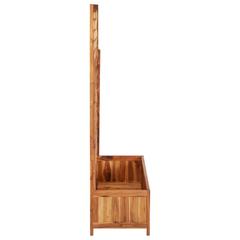 vidaXL Solid Acacia Wood Garden Raised Bed W/Trellis (85 x 38 x 150 cm)
