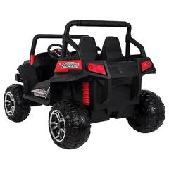 Myts 2-Seater Ride-On Army Edition SUV Trunker (12 V, Red)