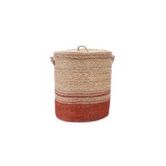 Pan Emirates Danly Decorative Basket With Lid (38 x 45 cm, Natural)
