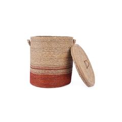 Pan Emirates Danly Decorative Basket With Lid (38 x 45 cm, Natural)