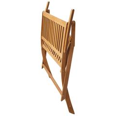 1-Seater Acacia Wood Garden Bench vidaXL