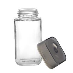 Royalford 8-Jar Spice Rack Set W/Revolving Stand, RF10520 (100 ml)