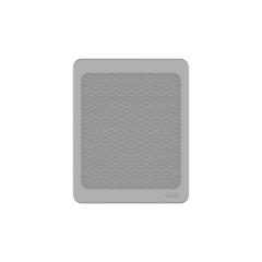 Cosmoplast Cedarattan Plastic 4-Tier Storage Cabinet W/Drawers & Wheels (Grey, 50 x 40 x 92 cm)