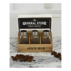 Boston Warehouse Spice Bar & Napkin Holder