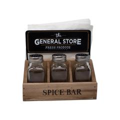 Boston Warehouse Spice Bar & Napkin Holder