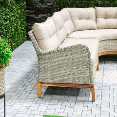 Melissa 6-Seater Corner Rattan Sofa Set Danube Home