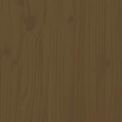 vidaXL Day Bed Solid Wood Pine 140x200 cm Double Honey Brown