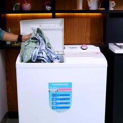 Olsenmark 10 Kg Freestanding Twin Tub Washing Machine, OMWSM5502 (6 Kg, 1400 RPM)