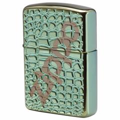 Zippo Armor Alligator Windproof Lighter, 29525 (Polish Green)