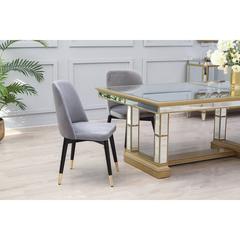 Pan Emirates Wayline Fabric & Wood Dining Chair (51 x 59 x 87 cm)