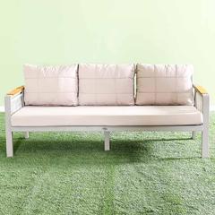 Dilara 5-Seater Aluminum & Steel Sofa Set W/Cushions Danube Home