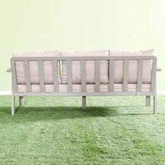 Dilara 5-Seater Aluminum & Steel Sofa Set W/Cushions Danube Home