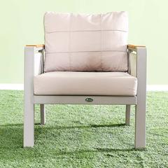Dilara 5-Seater Aluminum & Steel Sofa Set W/Cushions Danube Home