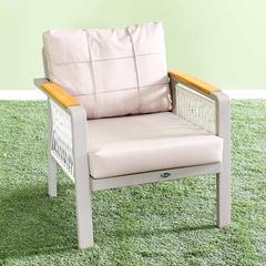 Dilara 5-Seater Aluminum & Steel Sofa Set W/Cushions Danube Home