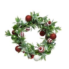 Kaemingk Decoris Plastic & Foam Bauble Wreath (42 cm)