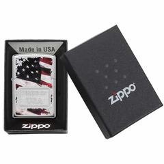 Zippo Made In USA Windproof Lighter, 29679 250 (Polished Chrome)