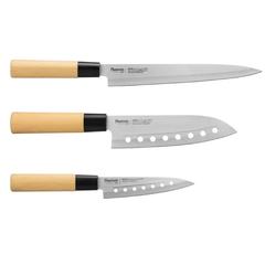 Fissman KATANA Non-Stick Stainless Steel Knife Set (3 Pc.)