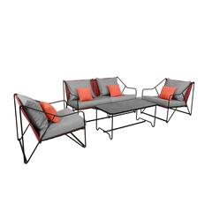 Maridex 4-Seater Metal Garden Sofa Set PAN Emirates