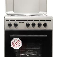 Geepas Freestanding 4-Plate Electric Cooking Range, GCR6270FEST (50 x 55 cm)