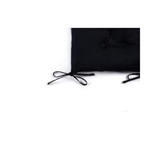 Pan Emirates Trevor Textured Chairpad (40 x 40 cm, Black)
