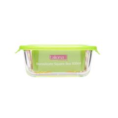 Taliona Boro Pro Borosilicate Glass Food Container (800 ml, Square)