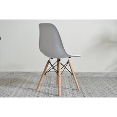 Pan Emirates Hits Plastic & Wood Dining Chair (47 x 50 x 83 cm)