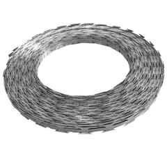 vidaXL BTO-22 Galvanised Steel NATO Razor Wire (100 m)