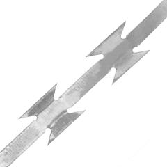 vidaXL BTO-22 Galvanised Steel NATO Razor Wire (100 m)