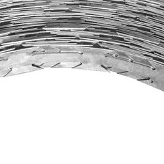 vidaXL BTO-22 Galvanised Steel NATO Razor Wire (100 m)
