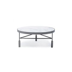 Pan Emirates Chatelete Metal & Marble Coffee Table (90 x 90 x 40 cm)