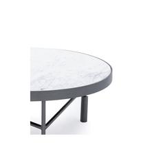 Pan Emirates Chatelete Metal & Marble Coffee Table (90 x 90 x 40 cm)