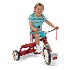 Radio Flyer Classic Red Dual Deck Kids Tricycle