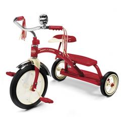 Radio Flyer Classic Red Dual Deck Kids Tricycle