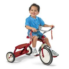 Radio Flyer Classic Red Dual Deck Kids Tricycle