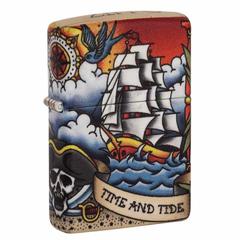 Zippo Nautical Tattoo Design Windproof Lighter, 49532 (540 Color)