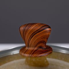 طقم أواني طهي من الجرانيت بمقبض خشبي فيسمان رويال (7 قطع)