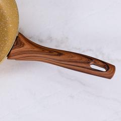 طقم أواني طهي من الجرانيت بمقبض خشبي فيسمان رويال (7 قطع)