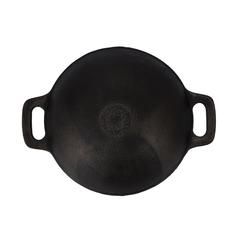 Royalford Cast Iron Wok Pan (25 cm)