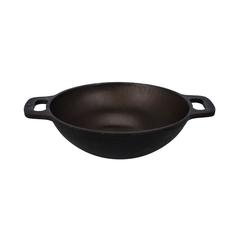 Royalford Cast Iron Wok Pan (25 cm)
