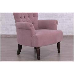 Pan Emirates Katya Fabric & Wood Accent Chair (75 x 95 x 103 cm)