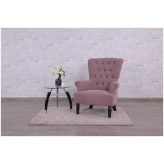 Pan Emirates Katya Fabric & Wood Accent Chair (75 x 95 x 103 cm)
