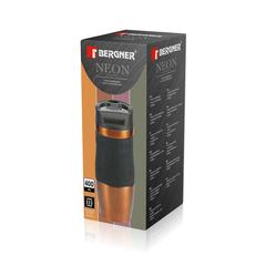 Bergner Neon Classic Stainless Steel Vacuum Travel Mug (400 ml)