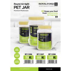Royalford Plastic Jar (1 L)
