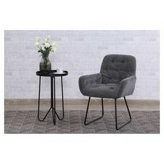 Pan Emirates Tokenox Fabric & Metal Accent Chair (63 x 66 x 85 cm)