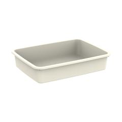 Cosmoplast Multipurpose Universal Medium Tray (Off White, 34 x 27 x 6 cm)