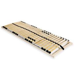 vidaXL Slatted Bed Base with 28 Slats 7 Zones (90 x 200 cm)