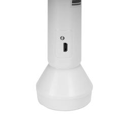 Geepas Rechargeable LED Flashlight W/Torch, GFL5580