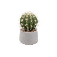 Mini Artificial Cactus Plant (20 cm, Green)