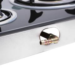Geepas Freestanding 3-Burner Gas Cooker, GK6880 (72 x 38 x 10 cm)