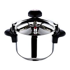 Bergner Munchen Induction Stainless Steel Pressure Cooker W/Outer Lid (26 cm, 10 L)